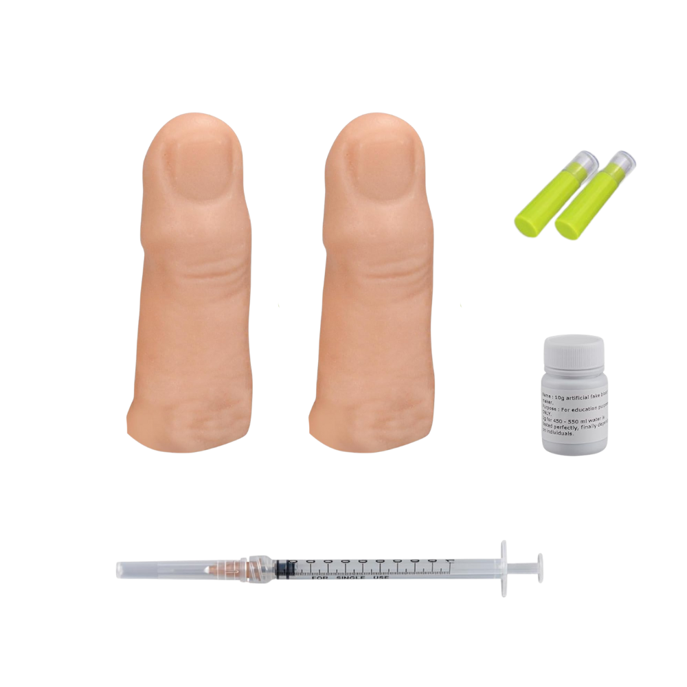 Fingerstick Simulator for Blood Glucose Test Training