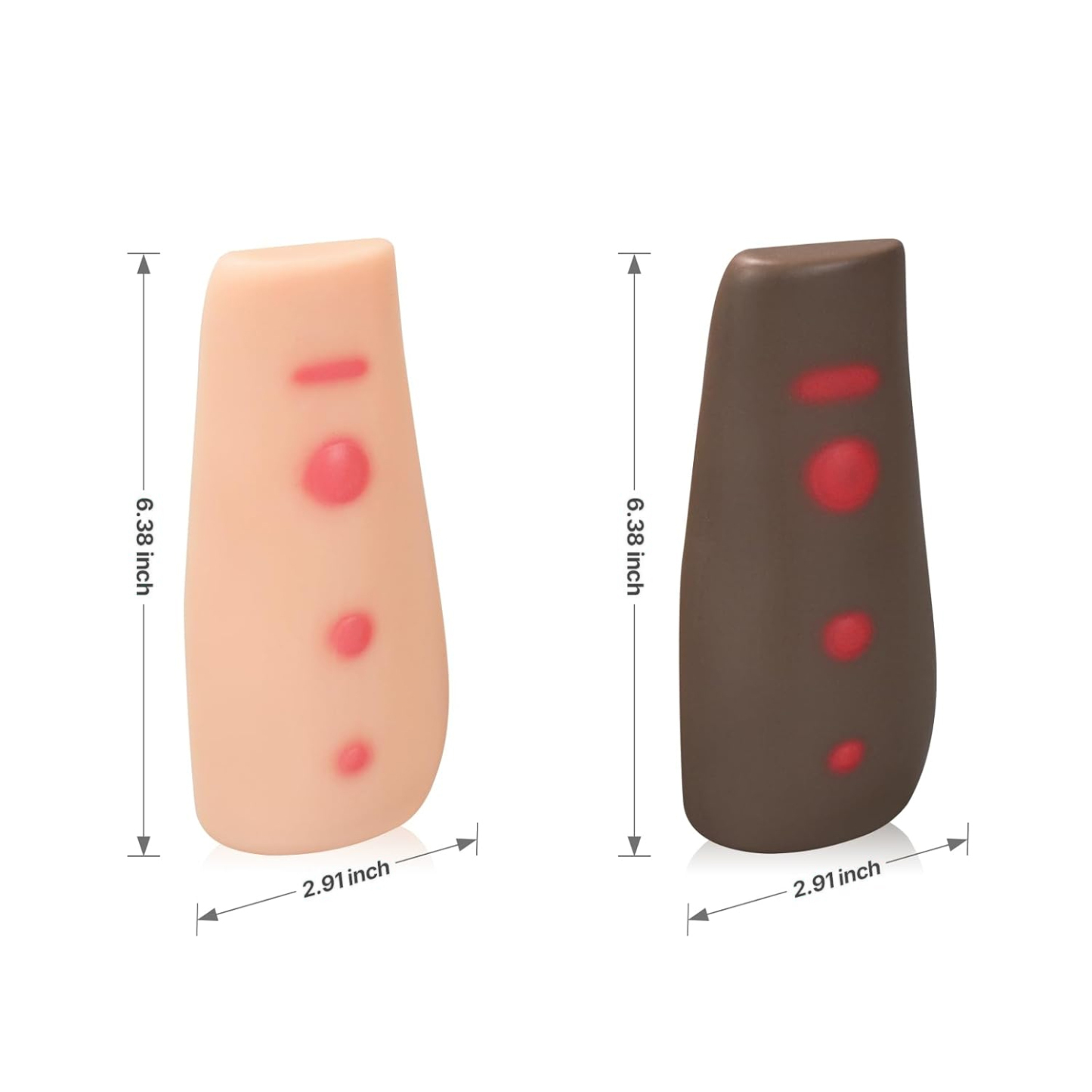 The Size Info of Tuberculosis TB Test Palpable Arm Trainer