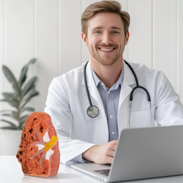 Cough Up Anatomical Lung Model (1 Pair)