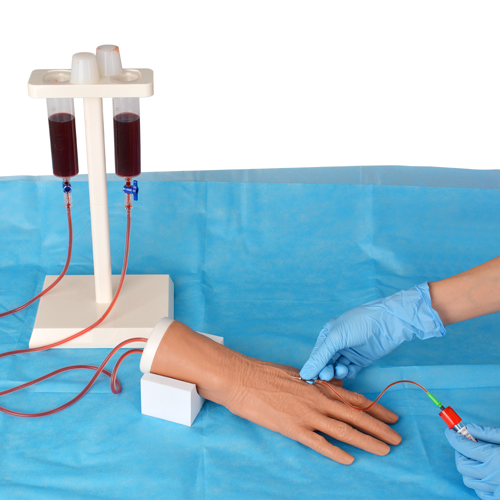 Elderly IV Injection Training Hand for Nursing Students