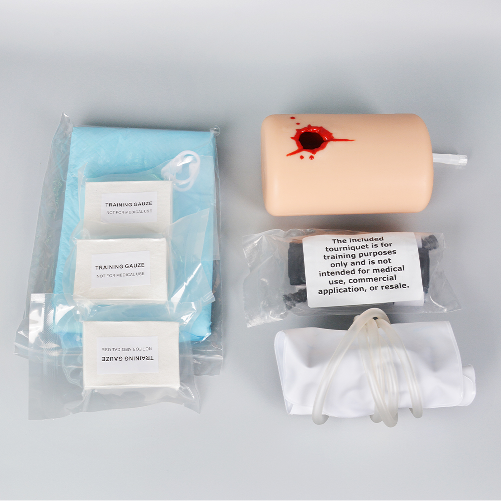 Extended Bullet Wound Tourniquet Training Model