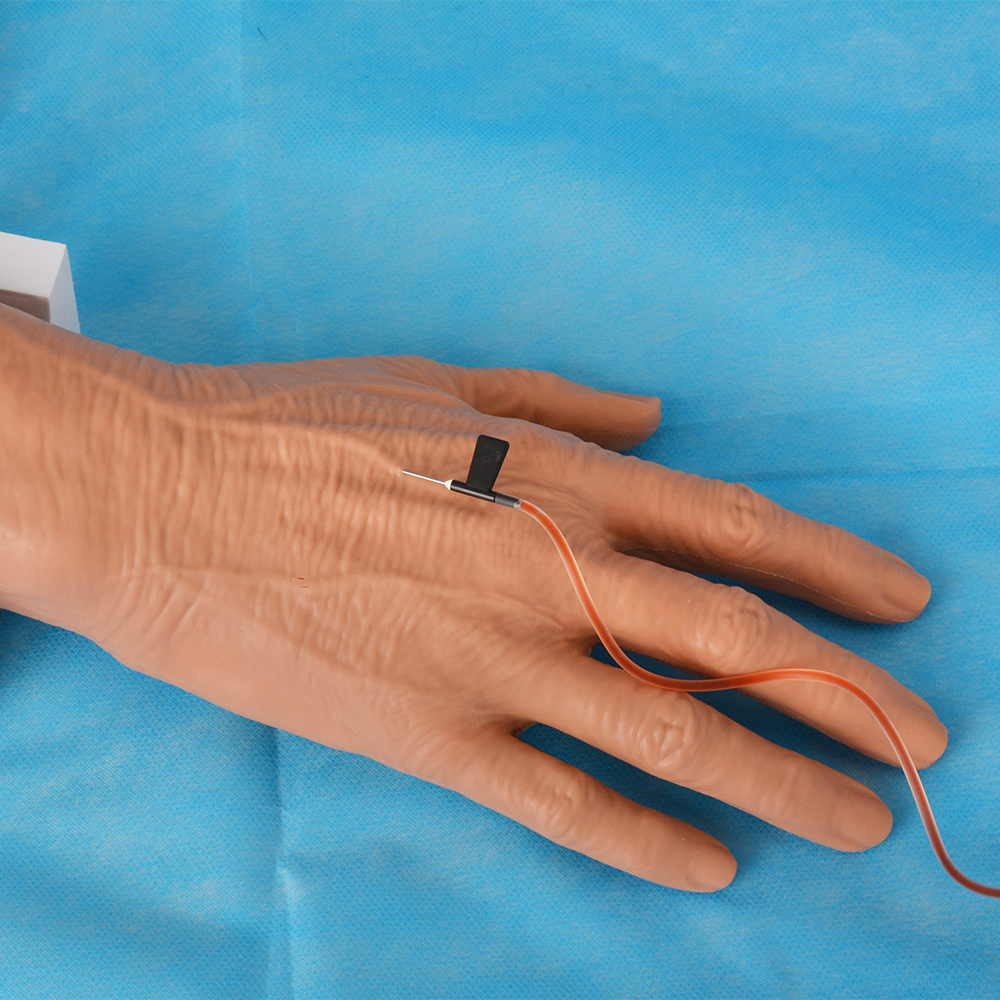 Silicone Geriatric Hand Model for Blood Draw Training