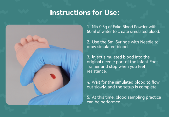 Newborn Screening Test Trainer Use Instructions