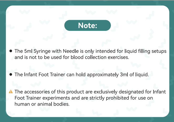 Newborn Heel Blood Collection Trainer Safety and Usage Notes