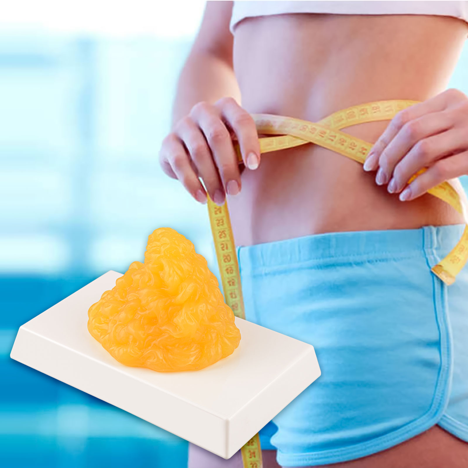 1 LB Fat Model for Weight Management Motivation