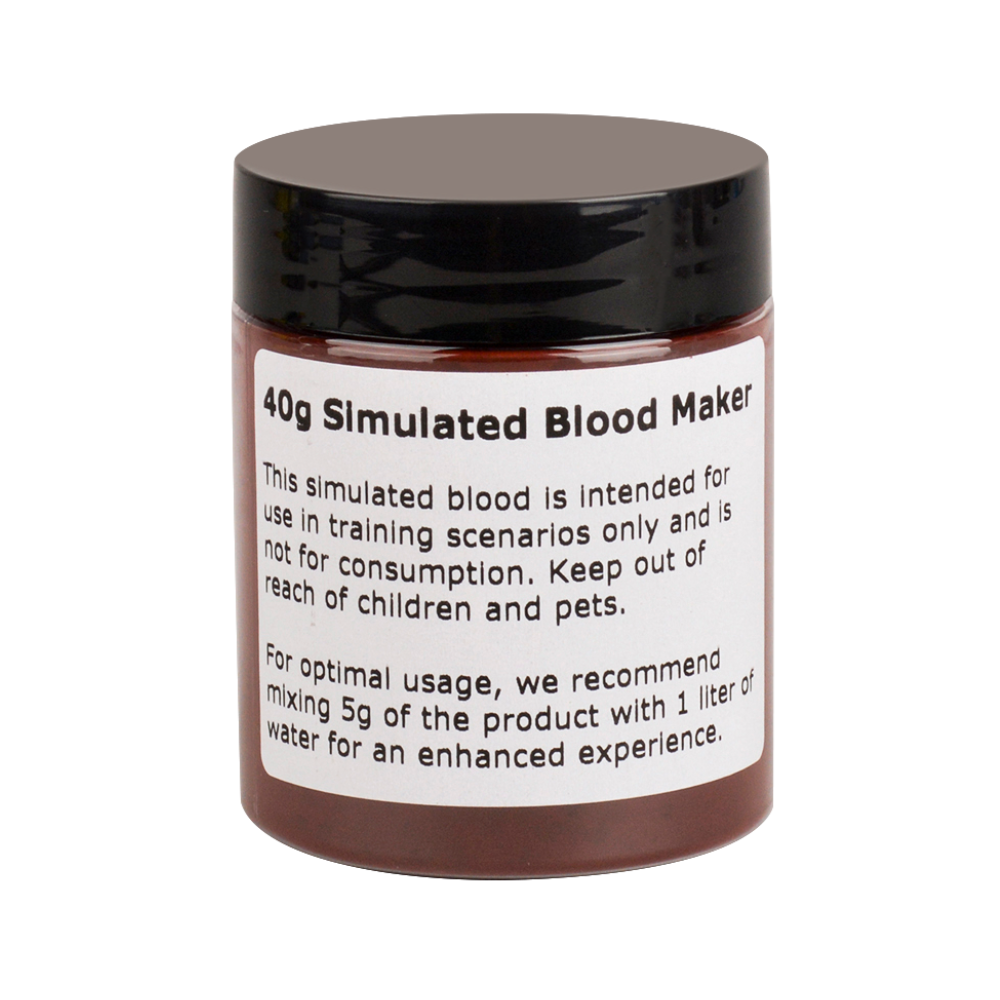 Artificial Blood Powder 40g for Wound Care Training Models