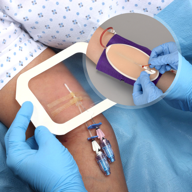 Silicone Skin Pad for IV Catheter Training