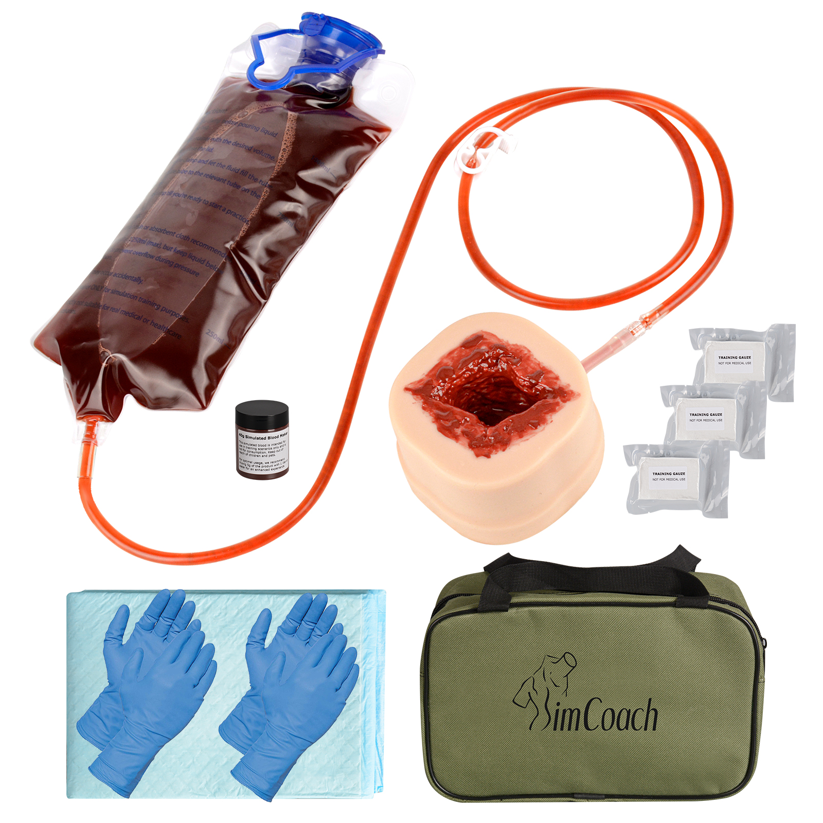 Deep and Wide Open Wound Packing Trainer