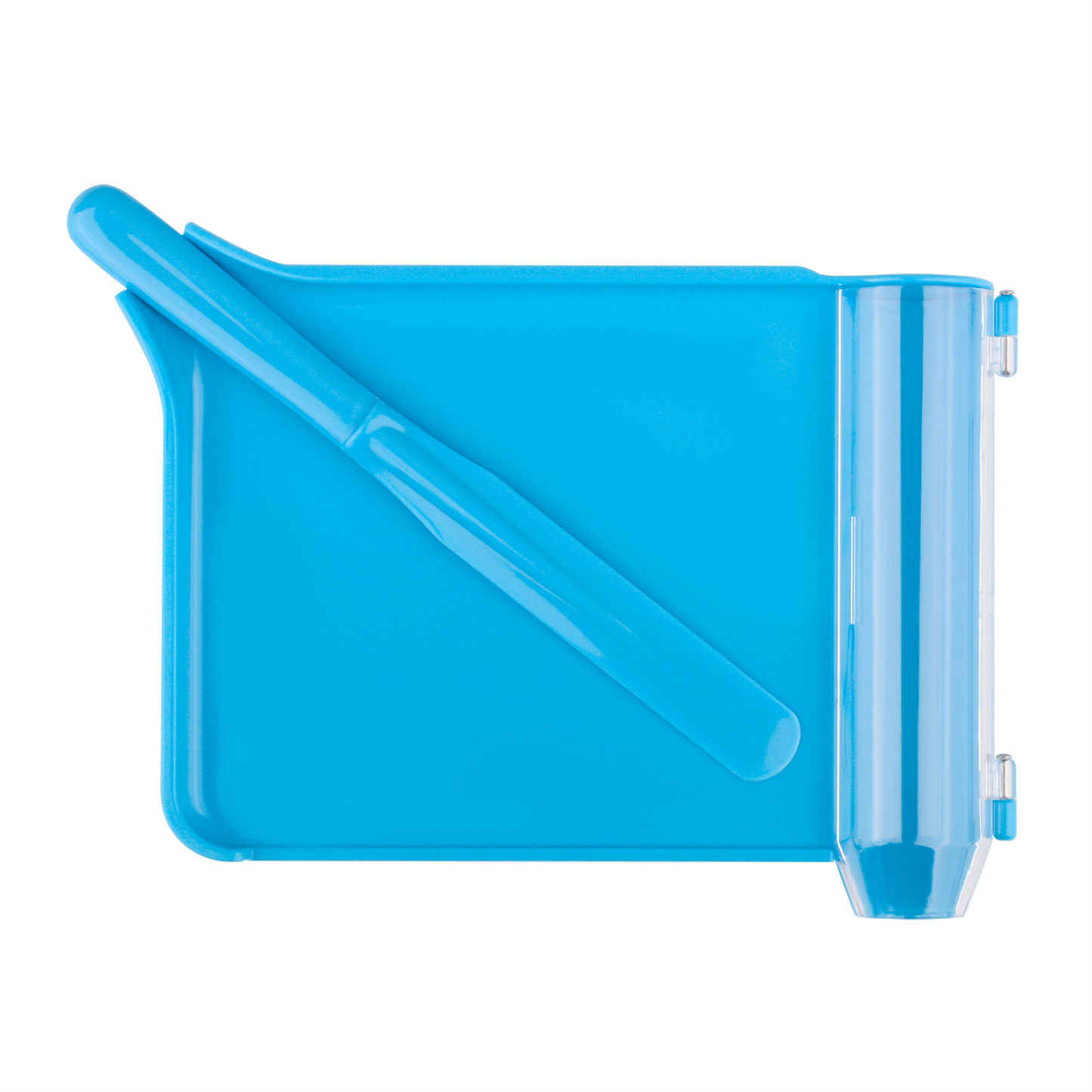 Left Handed Pharmacy Pill Counting Tray Light Blue