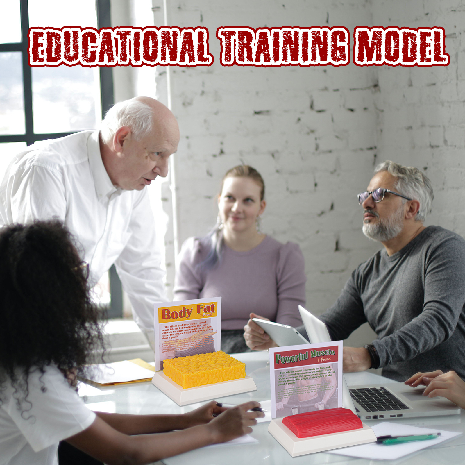 1 Pound Fat Vs Muscle in Teaching and Training Use