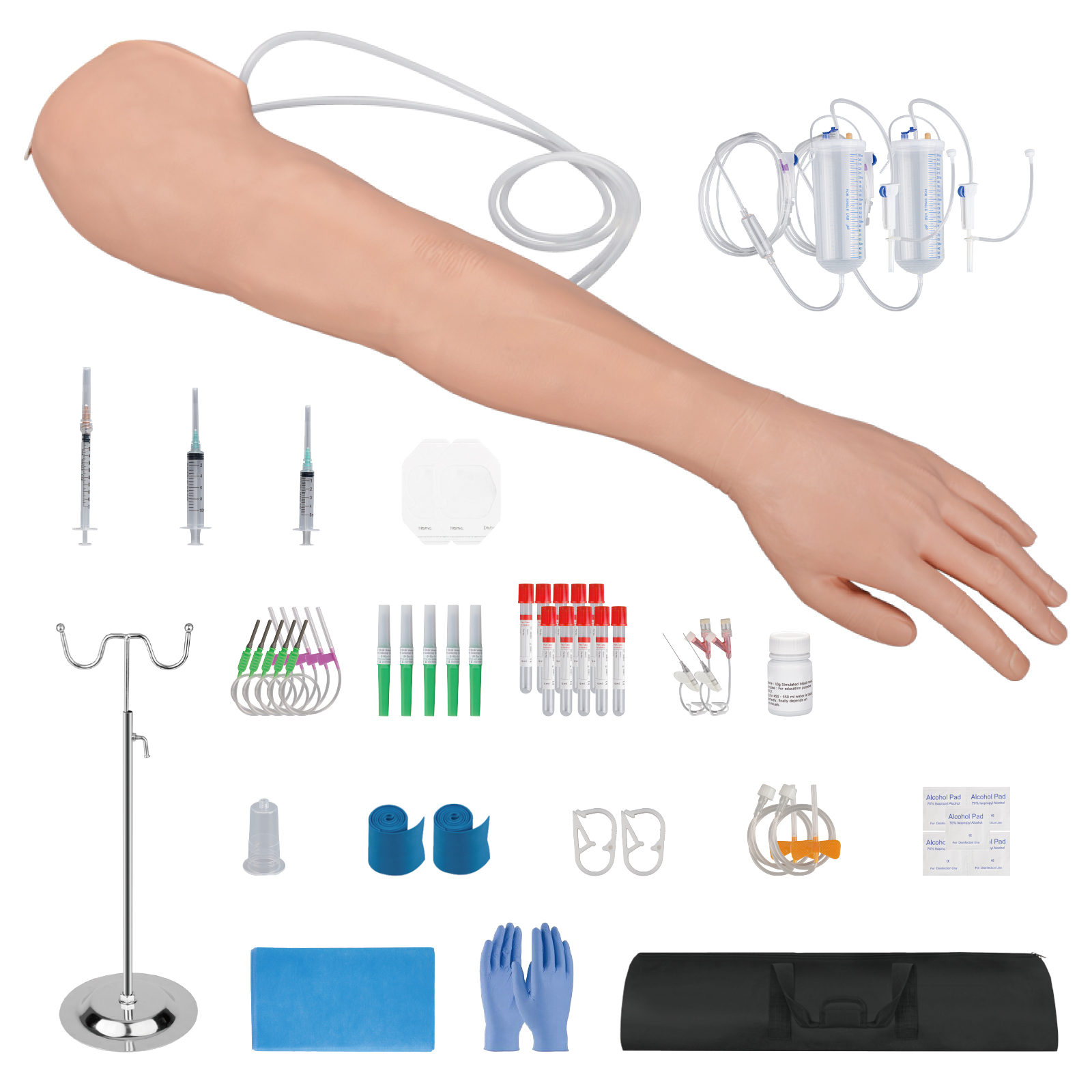 Phlebotomy Practice Kit with IV & IM Practice Arm