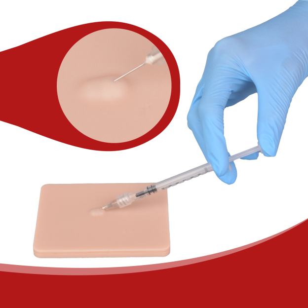 Intradermal Injection Pad Wheal Formation Close Up