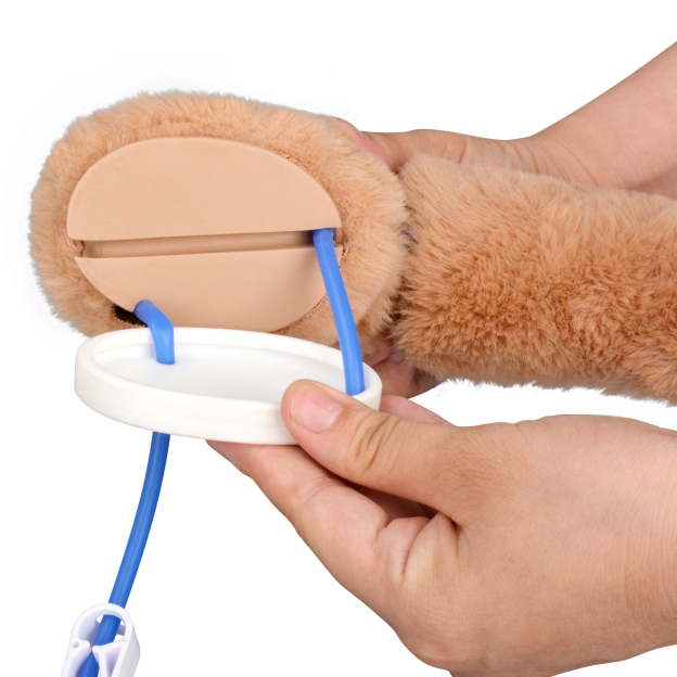 Dog Venipuncture Training Leg With Simulated Blood Flow
