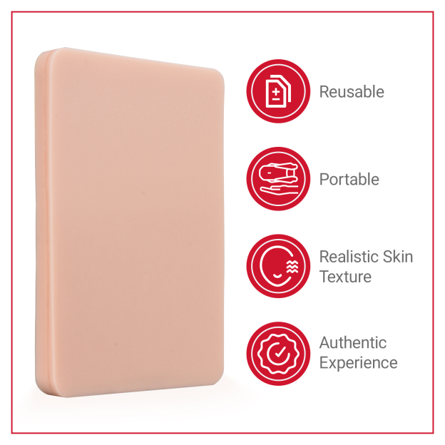 Silicone Intradermal Injection Pad Reusable Durable Material