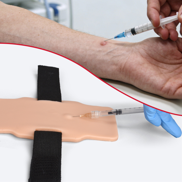 Wearable Intradermal Injection Training Pad