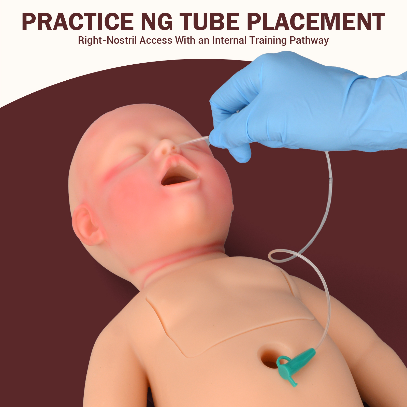 Newborn Nursing Manikin for Clinical Skills Training