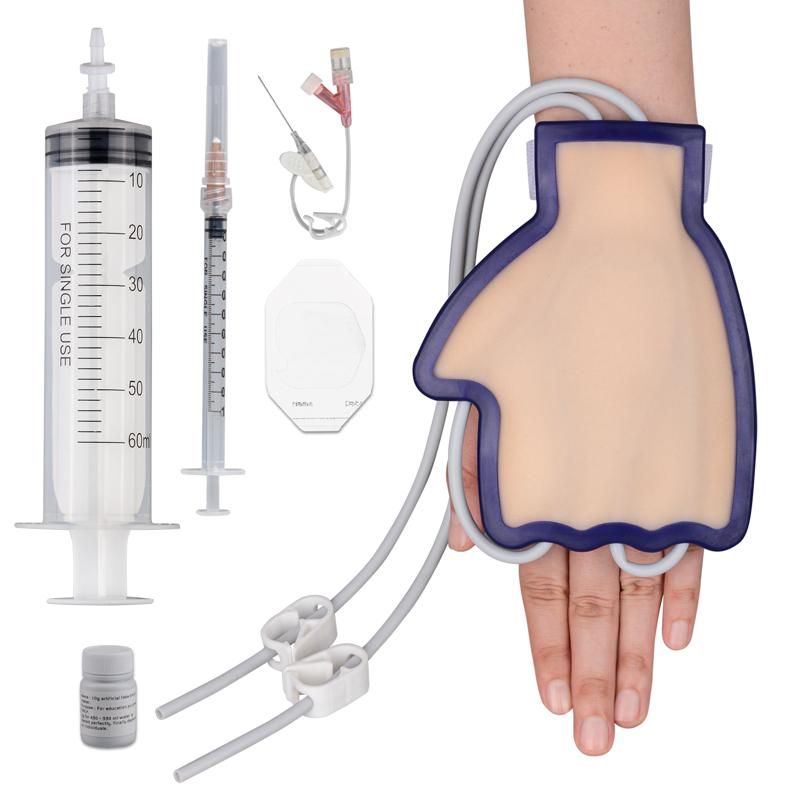 Dorsal Hand Venipuncture Training Kit
