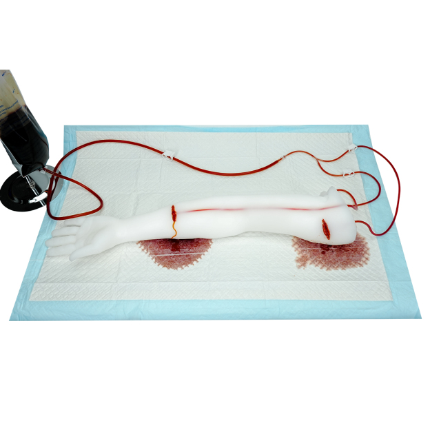 Active Bleeding Laceration System For Realistic Training