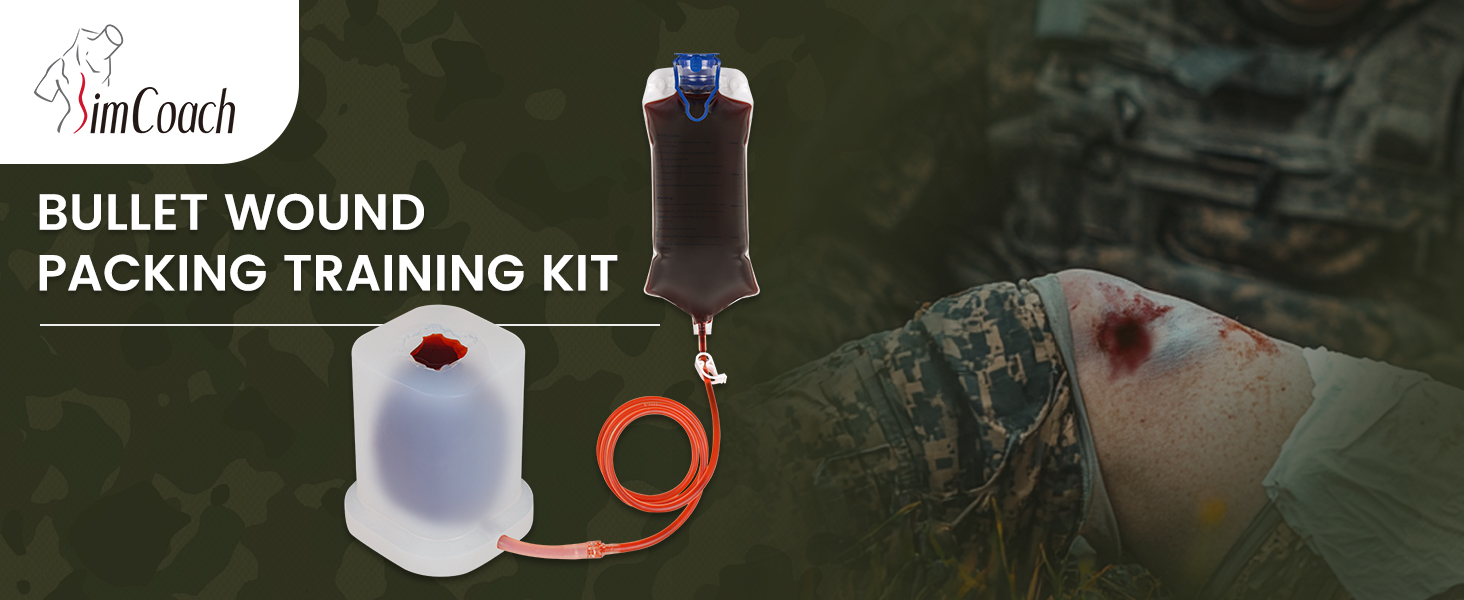 SimCoach Gunshot Wound Simulator for Hemorrhage Control Training