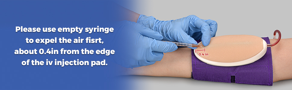 Instructions Showing How To Use IV Start Kit