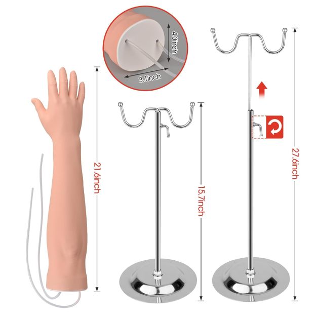 The Size Info of Advanced Injection Practice Kit