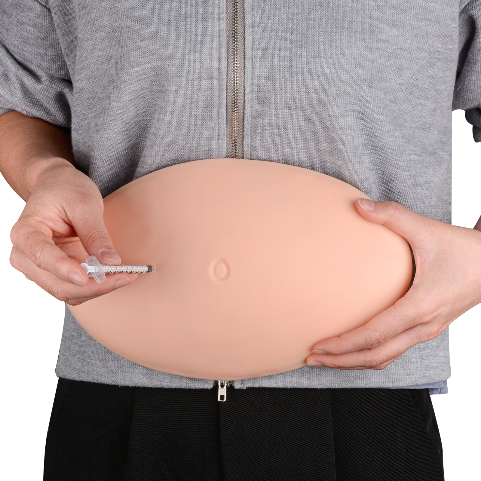 Realistic Abdominal Model For Injection Practice