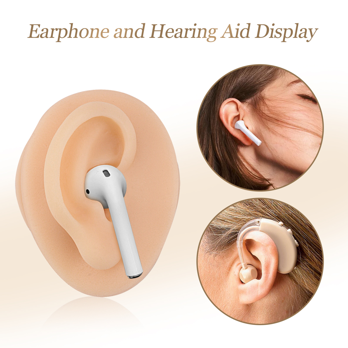 Ear Piercing Training Models, 1 Pair