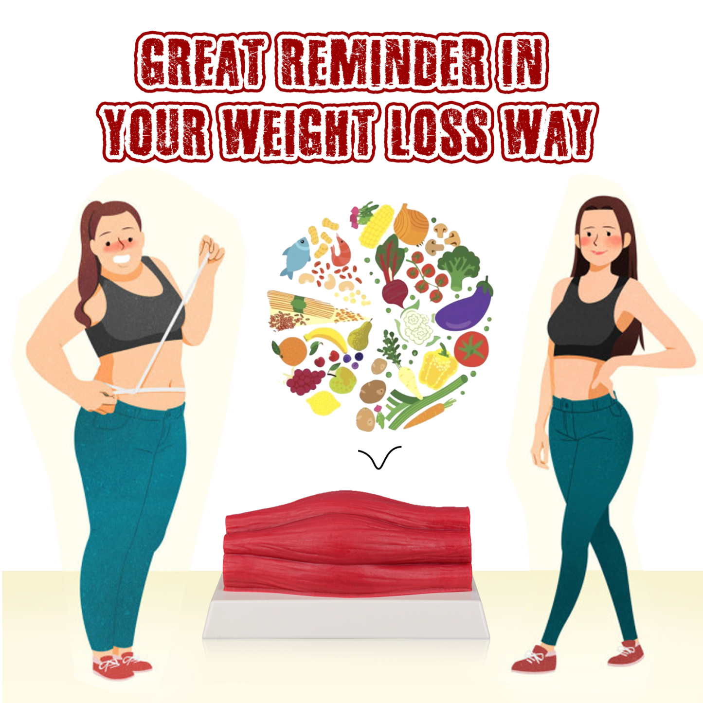 SimCoach Human Body Muscle Replica 5 Lbs