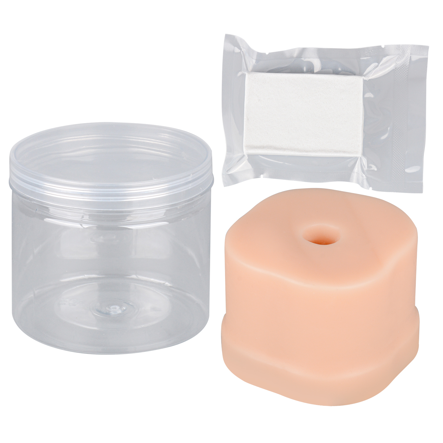 Bullet Wound Packing Task Trainer With Hemostatic Gauze