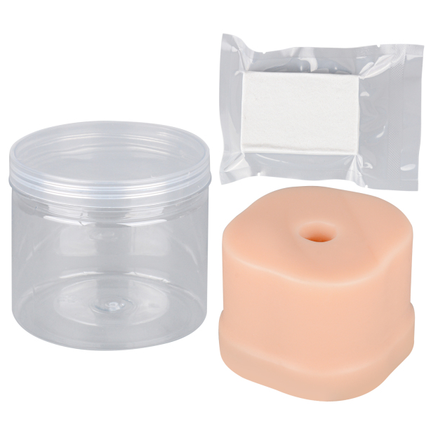 Bullet Wound Packing Task Trainer With Hemostatic Gauze