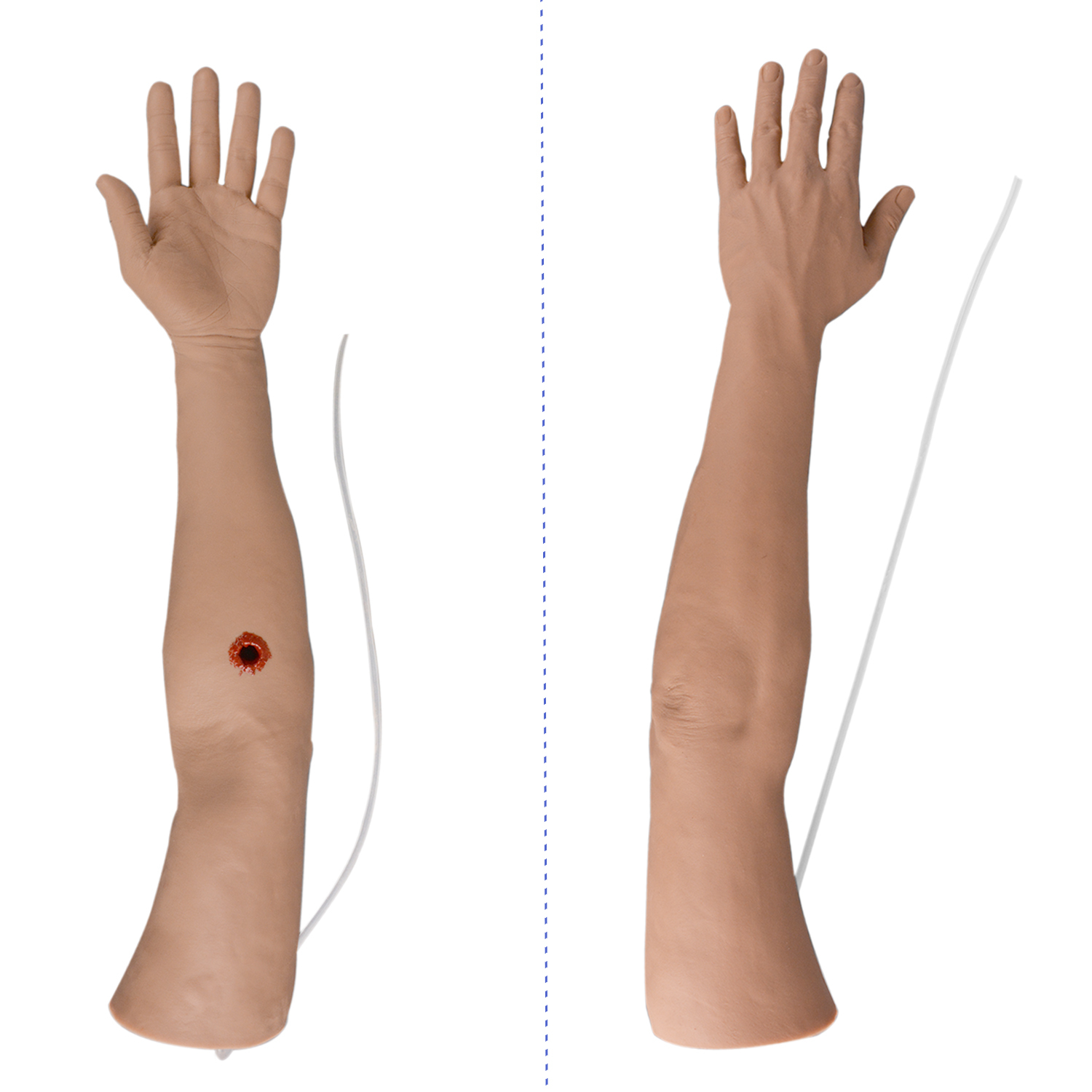 Inner And Outer Arm Details Of Gunshot Injury Simulator