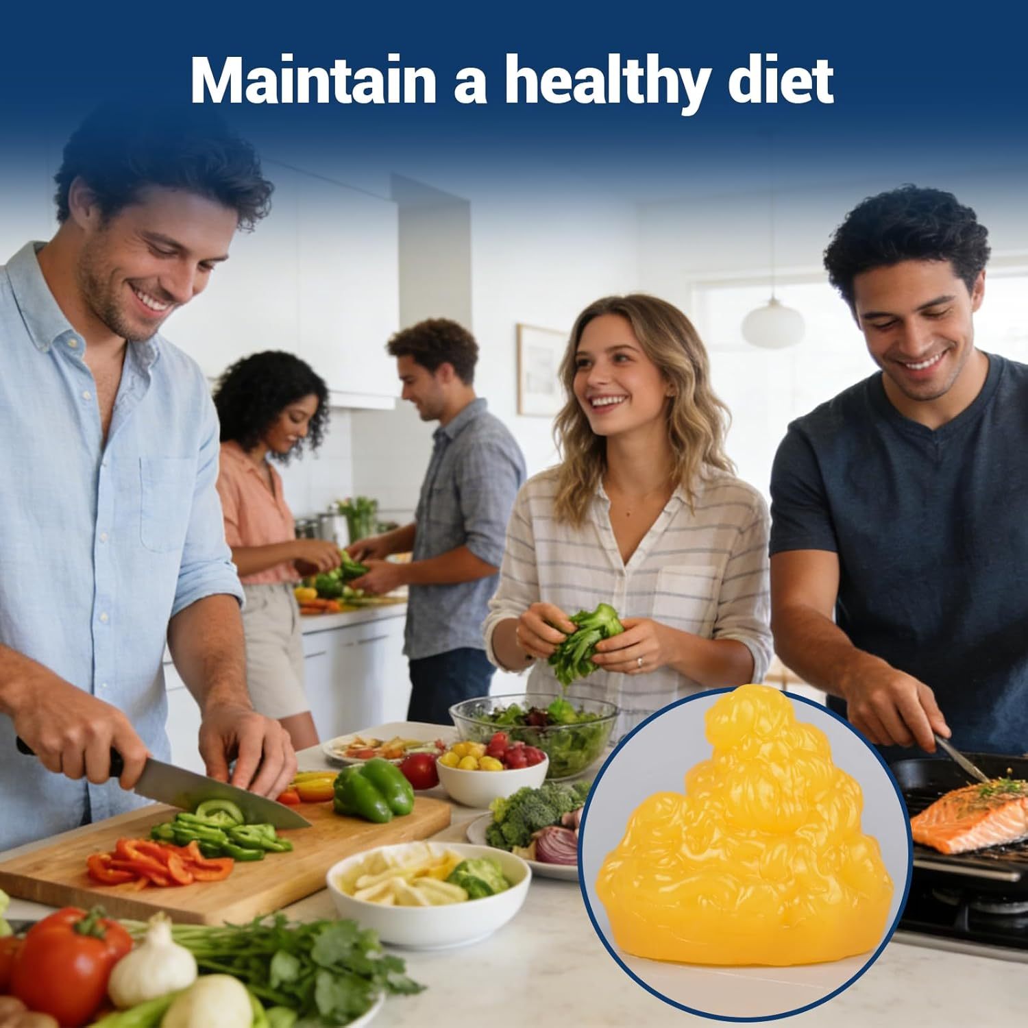 0.44lb Human Fat Replica Model