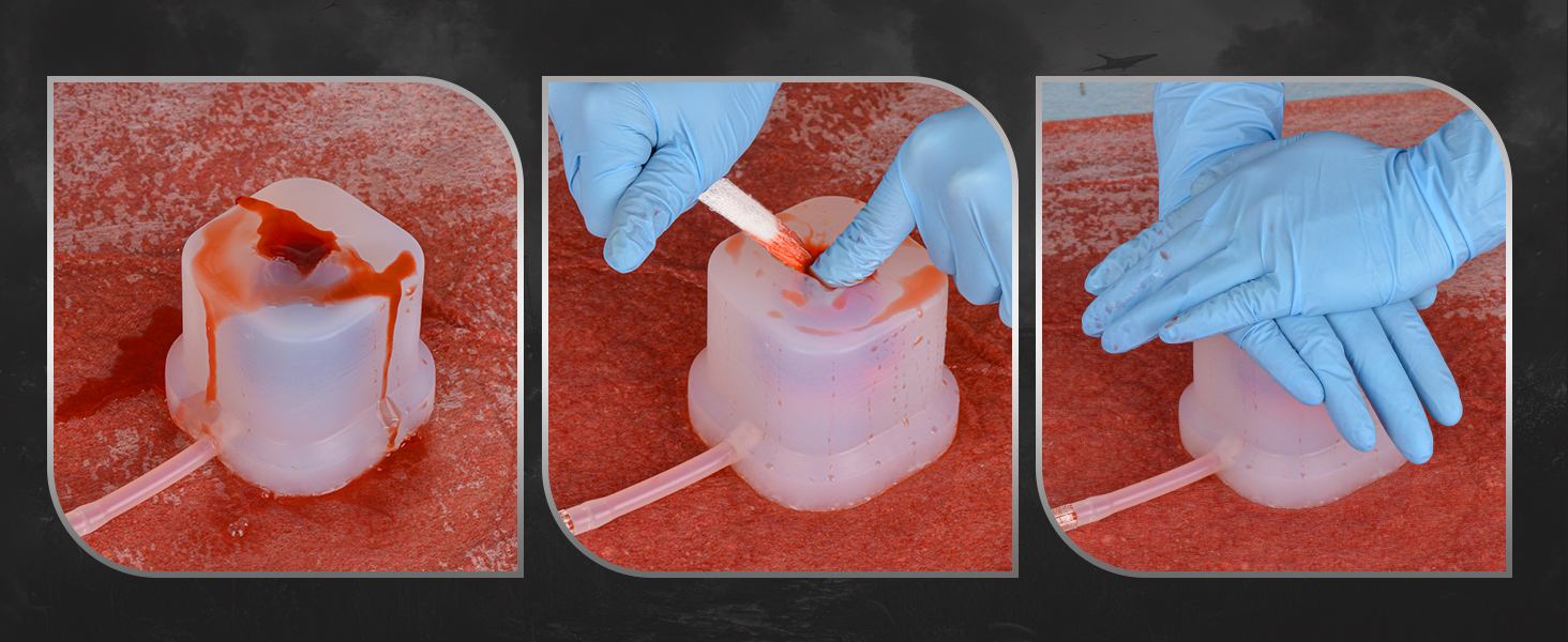 9mm Gunshot Wound Packing Trainer Usage Instructions