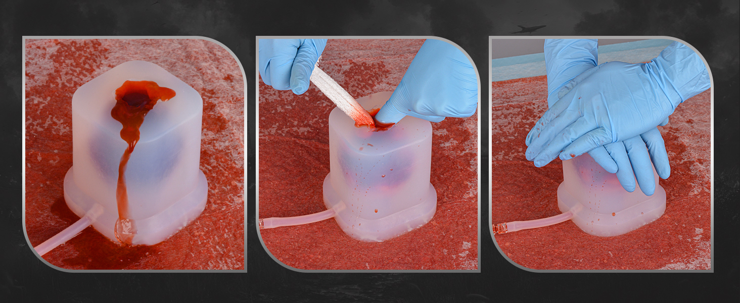 Wound Packing Trainer Kit Usage Demonstration