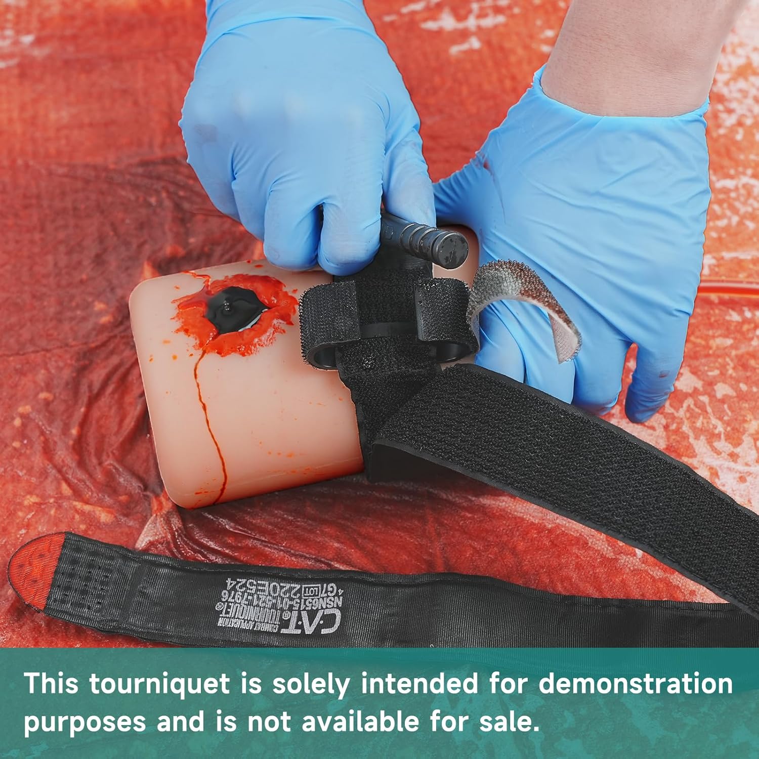 Gunshot Wound Packing Tourniquet Trainer