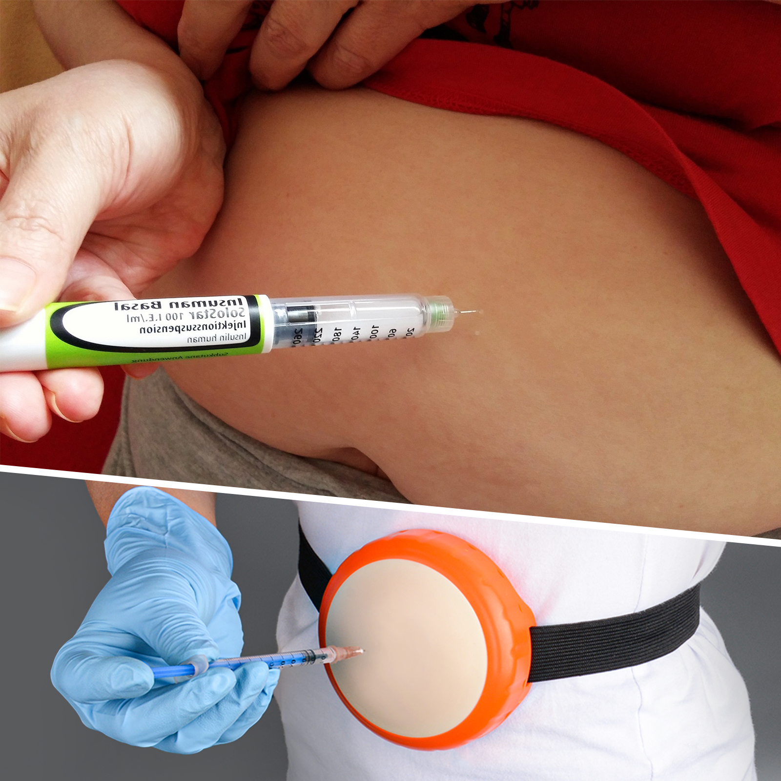 Wearable Nurse IM and SQ Injection Practice Pad