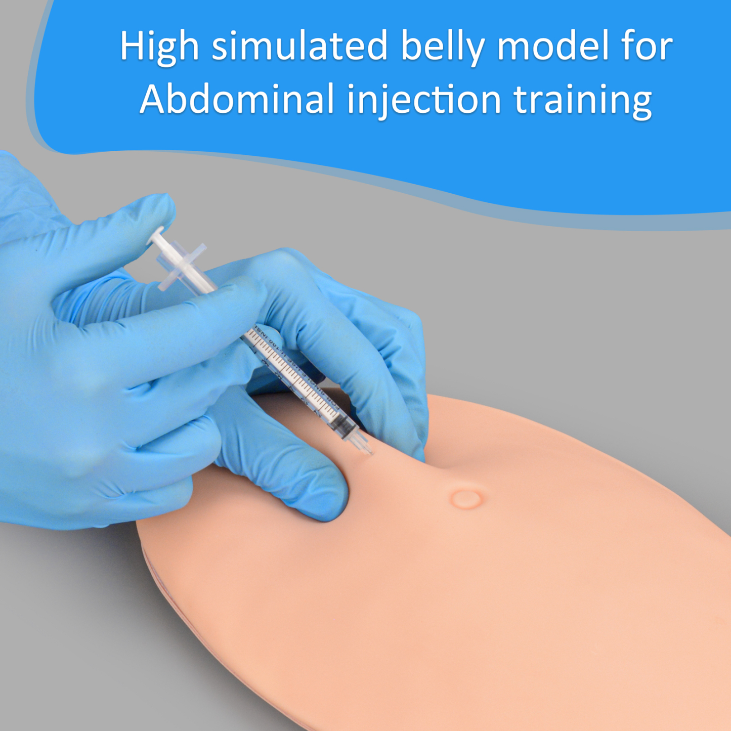 Subcutaneous Injection Trainer for Abdominal Injection Training