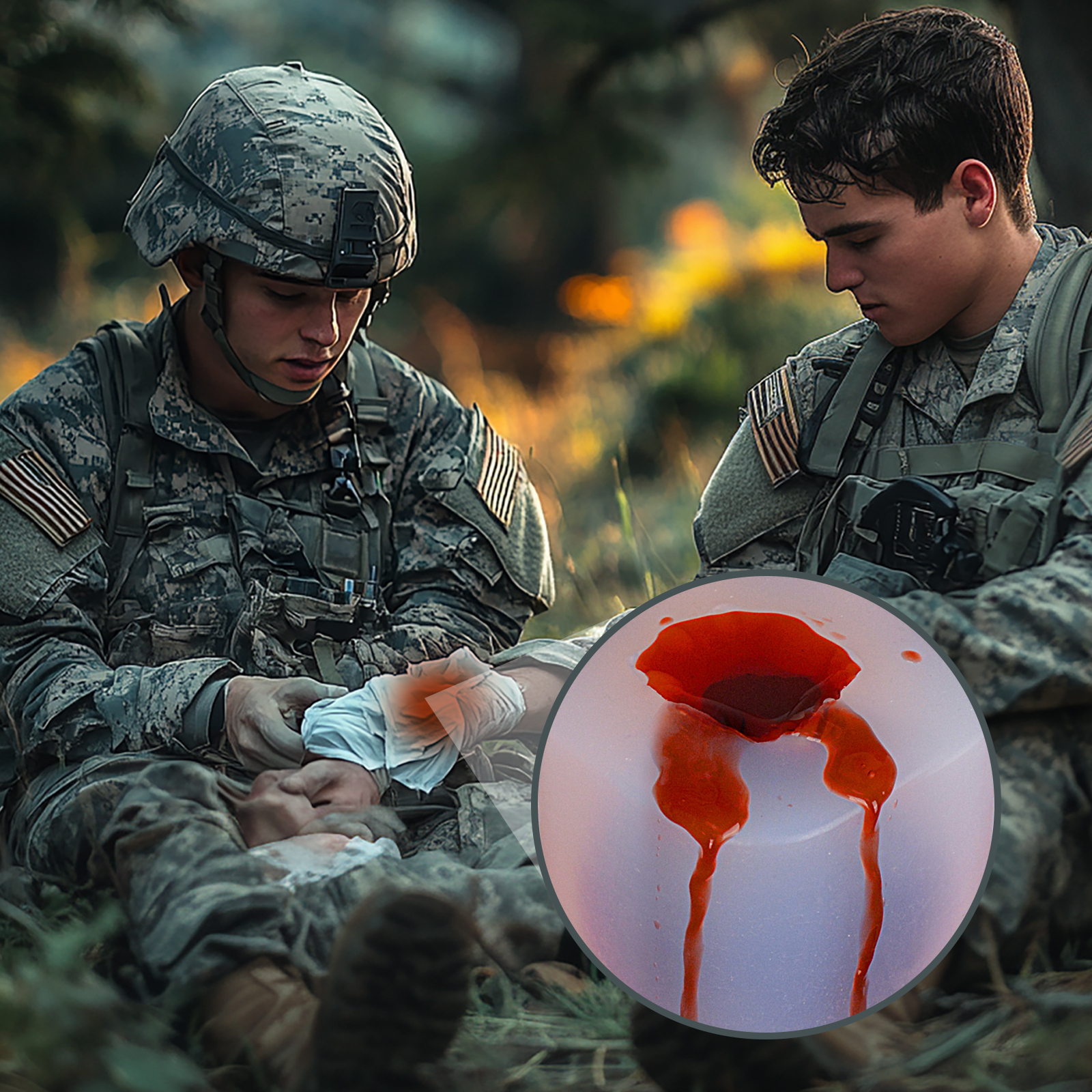 SimCoach Transparent Wound Packing Trainer Kit, Stop The Bleed Kit for Wound Packing Training, 0.3in