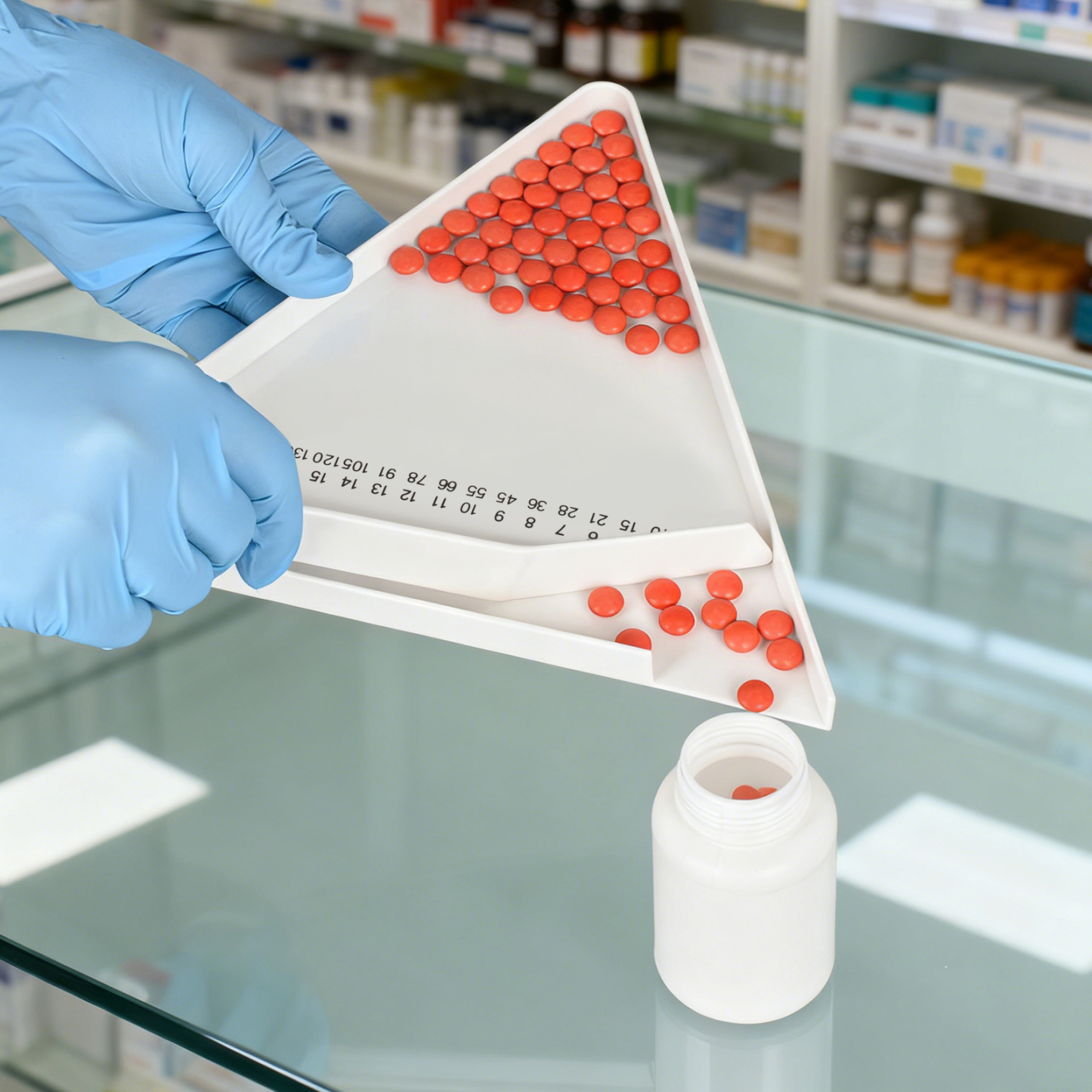 Medicine Counting Tray Smooth Surface
