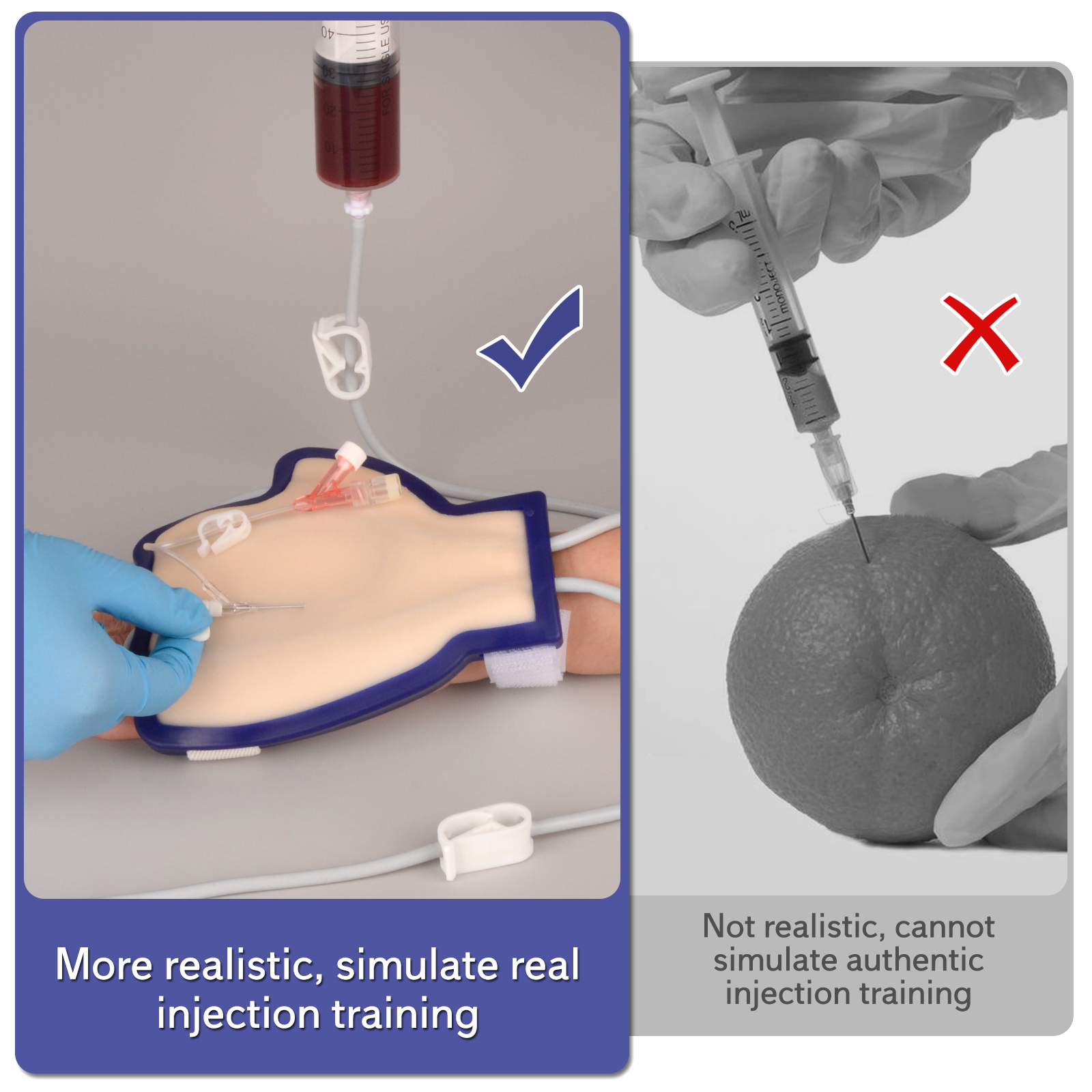 Wearable IV Venipuncture Hand Trainer Kit