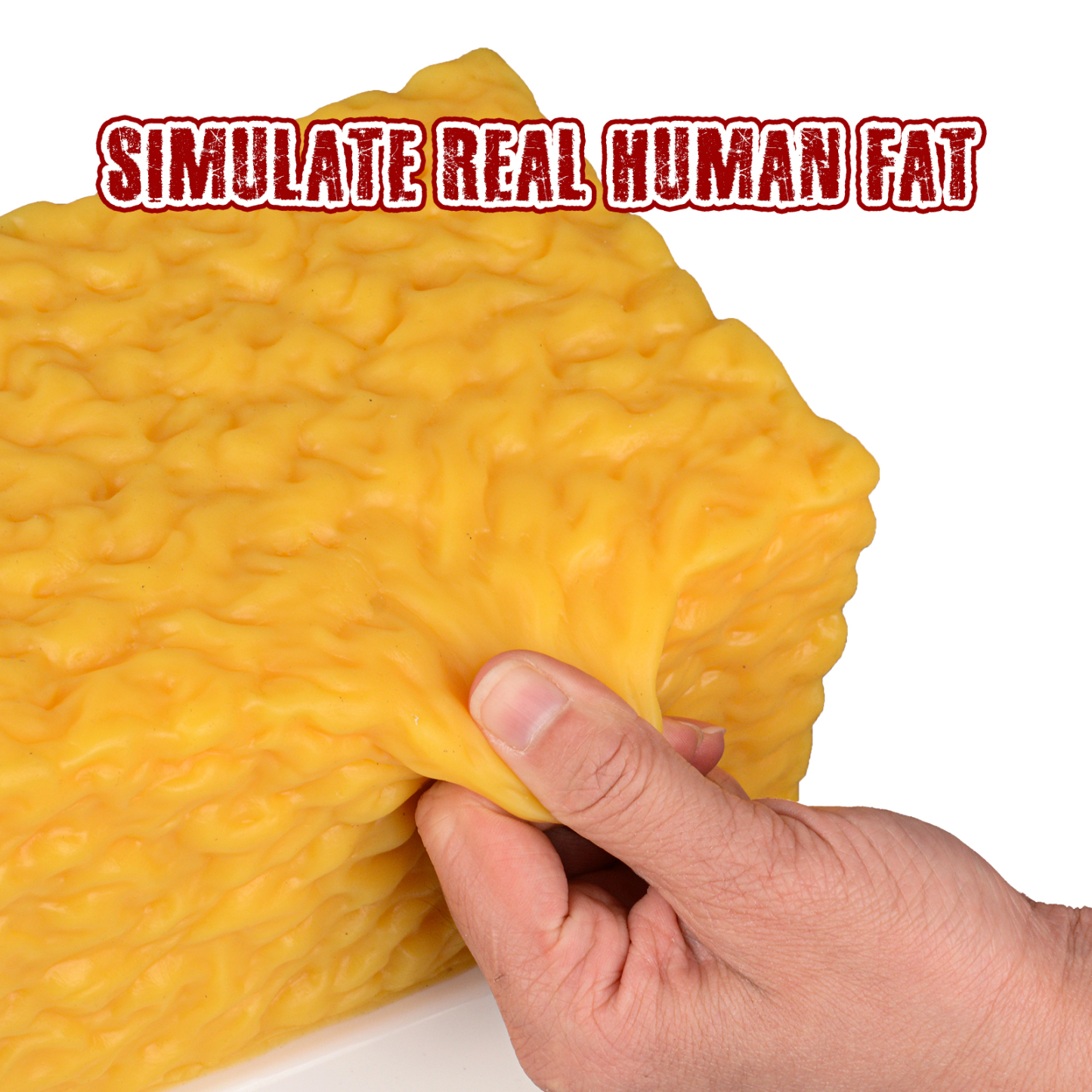 Realistic Silicone Body Fat Replica With Texture