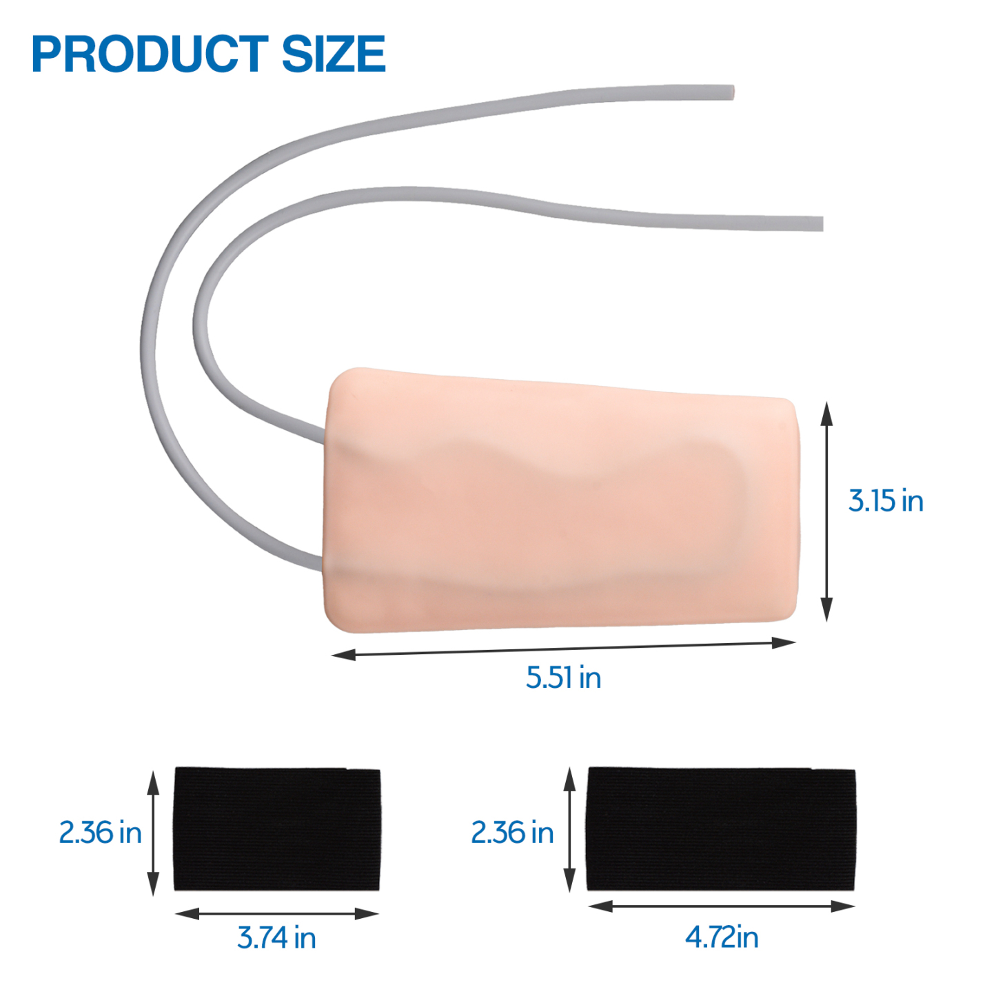 The Product Size of IV Practice Pad
