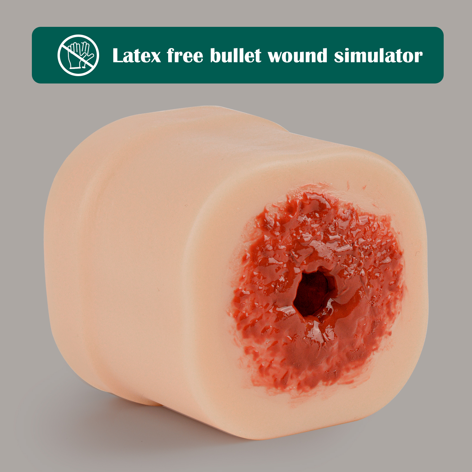 SimCoach Wound Packing Trainer Kit, Stop The Bleed Kit for Wound Packing Training