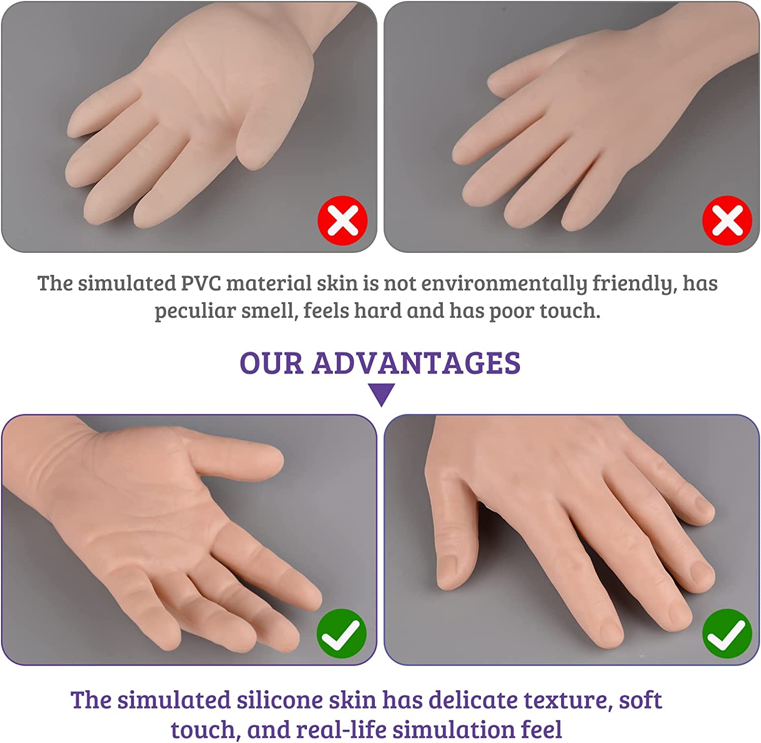 Upgraded Silicone Material Of IV Training Arm