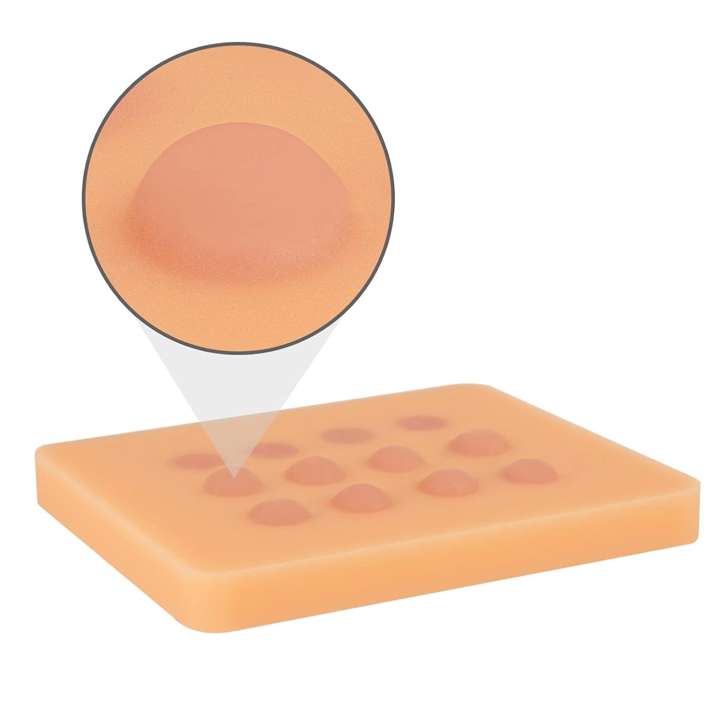 Visible Skin Bleb Formation During Intradermal Injection Practice