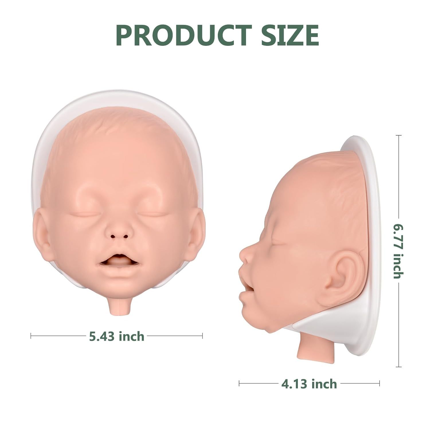 The Size Info of Pediatric Intubation Training Model