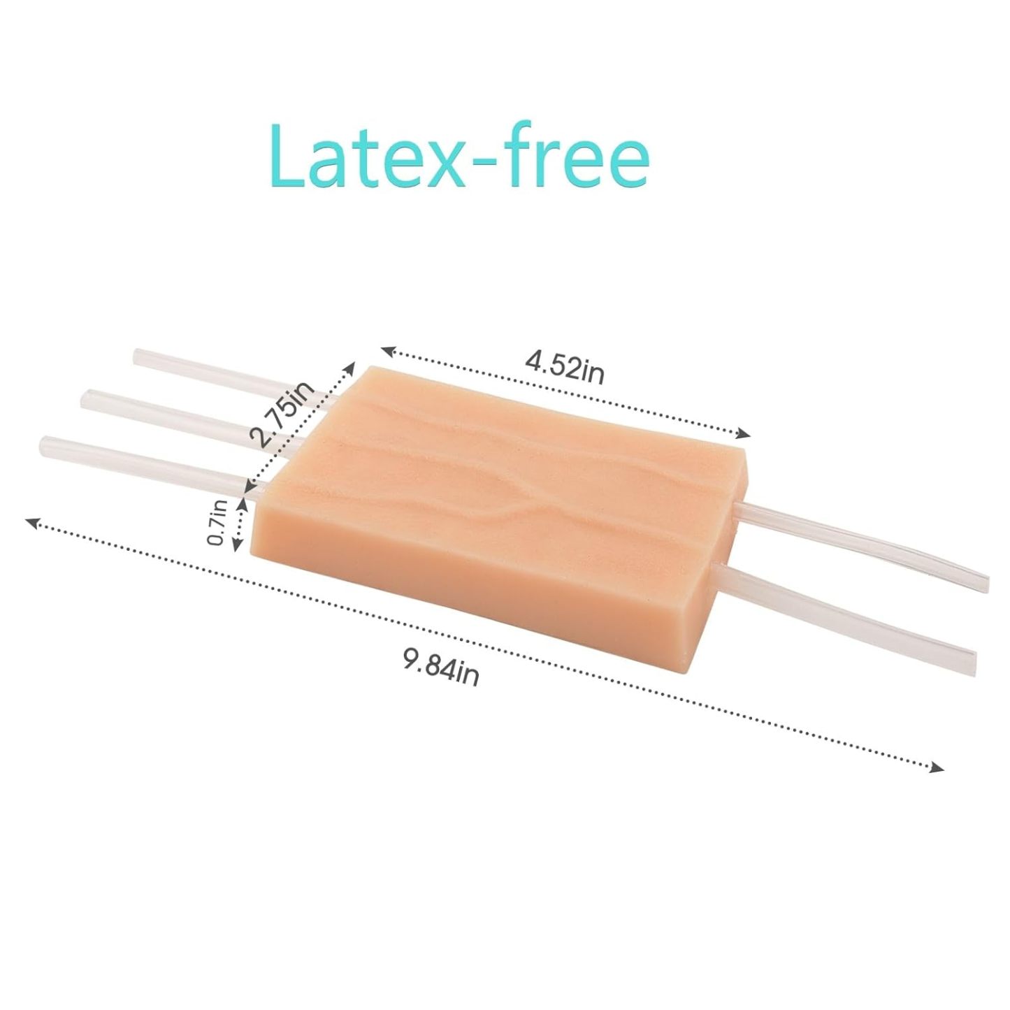 Simulation Injection Skin Pad Size Overview