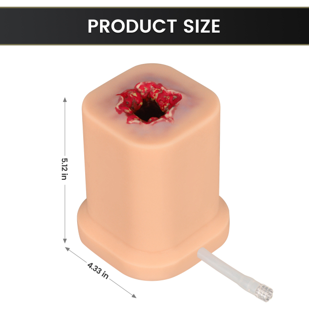 SimCoach Wound Packing Trainer Kit, Stop The Bleed Kit for Wound Packing Training, 0.3in