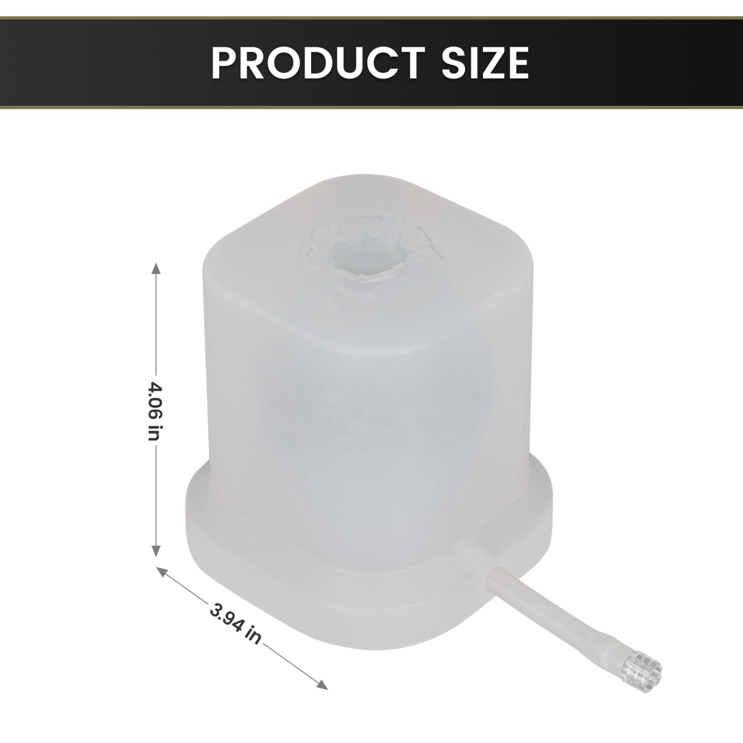 SimCoach Transparent Wound Packing Trainer Kit, Silicone Training Model for Education Demonstration Only, 0.22in