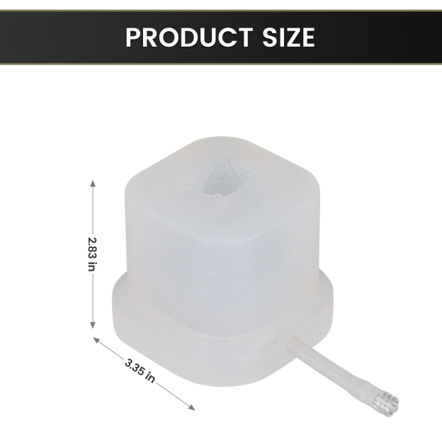 SimCoach Transparent Wound Packing Trainer Kit, Silicone Training Model for Education Demonstration Only, 0.35in